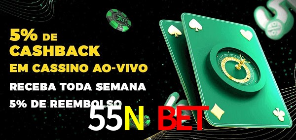 Promoções do cassino ao Vivo 55N Bet